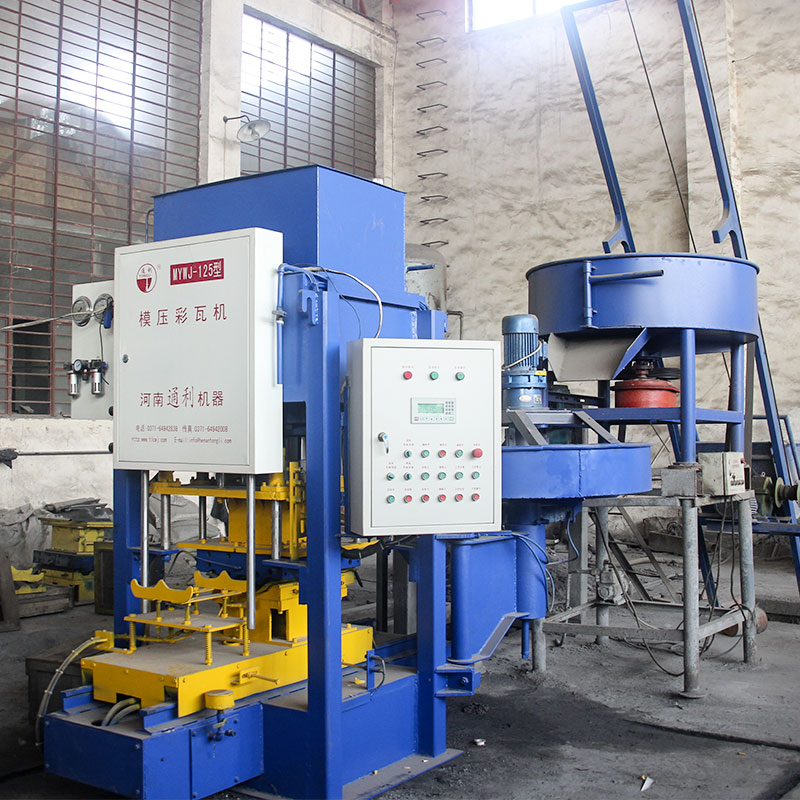 水泥制瓦機制瓦所需原材料，生產(chǎn)工藝流程