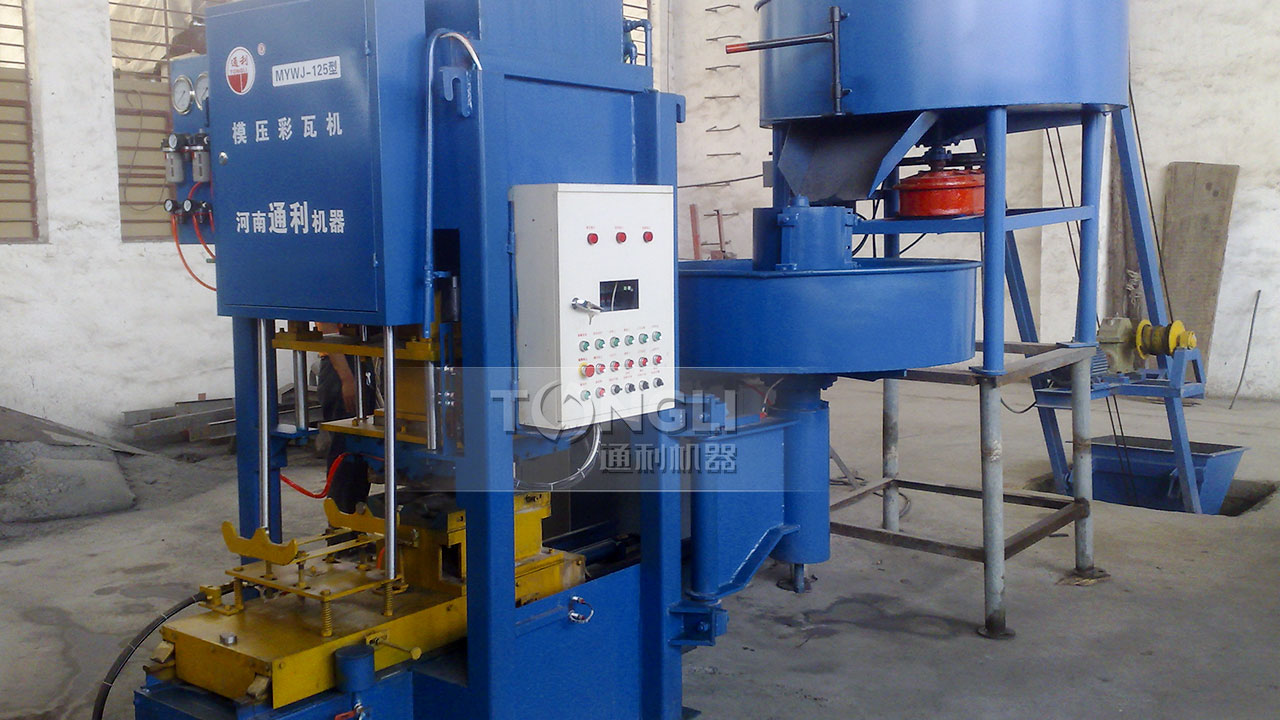 彩瓦機價格 配套設(shè)備